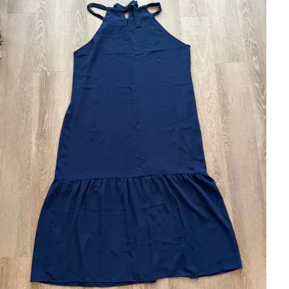 knee length dresses for ladies Emery Rose Silk Maxi Dress – Bolufe Boutique
